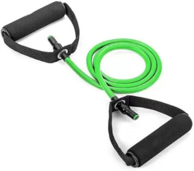 AMETHYST SKY Heavy Resistance Tube with Foam Handles – Strength Training Band (Green) Resistance Tube(Green)