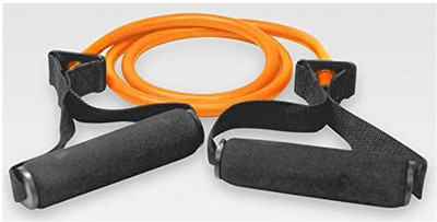 Fitcozi Men's and Women's Silicone Single String Toning Resistance Resistance Tube(Orange)