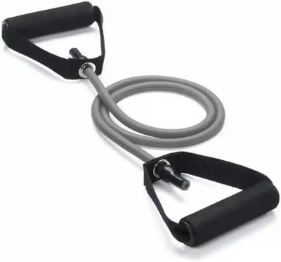 PRO365 Resistance Single Tube Exercise & Stretching Band For Home Gym Men& WomenWorkout Resistance Tube(Grey)