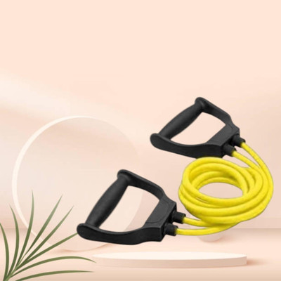 Aoriyon G0S-SHG Toning tue raining and Muscle Building (BLACK YELLOW) Resistance Tube(Yellow)
