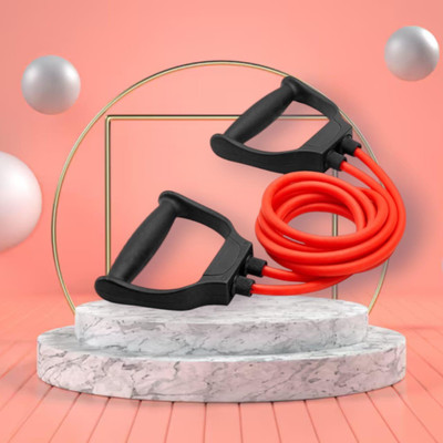 Aoriyon JH-S8X Double Toning Tube,Exercise Men (BLACK RED) Resistance Tube(Mulicolour)
