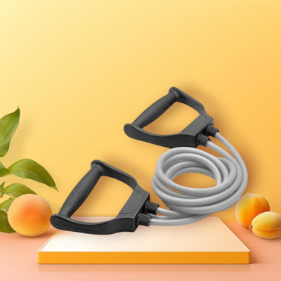 Aoriyon JDI-S8J National Sports Double Toning Tube Resistance (Grey) Resistance Tube(Mulicolour)