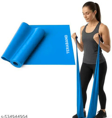 CYNIX Resistance Bands Mini Loop Hip Band / Toning Exercise Band for Gym Booty BLUE Resistance Tube(Blue)