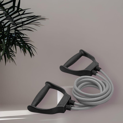 Aoriyon SH8-SA Resistant Band for Men & Women | Exercise(GREY) Resistance Tube(Mulicolour)