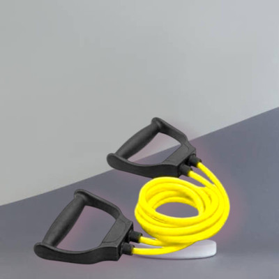 SRD HID-SUD Toning tue raining and Muscle Building (BLACK YELLOW) Resistance Tube(Yellow)