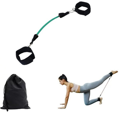 Fitcozi Leg Strength Resistance Band Resistance Tube(Green)