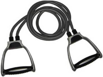 ResiTech Double Resistance Toning Tube for Exercise Resistance Tube(Black)