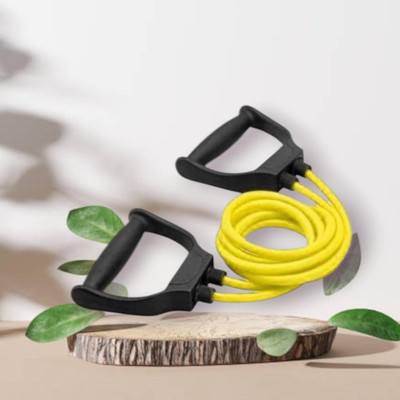 Aoriyon LKGDY-D7IG Double Toning Full Body Workout(BLACK YELLOW) Resistance Tube(Yellow)