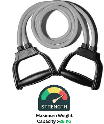 GJSHOP Resistant Rope Pull, Stretch, Toning Latex Tube Workout Home Gym Resistance Tube(Multicolor)