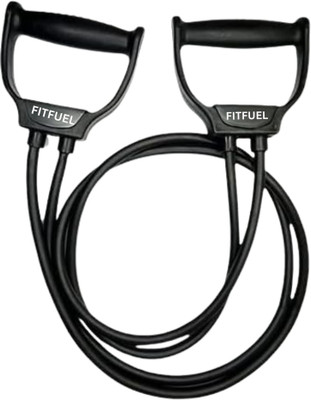 fitfuel Double Toning Tube for Workout for Men &Women, Exercise Bands with Heavy Quality Resistance Tube(Multicolor)