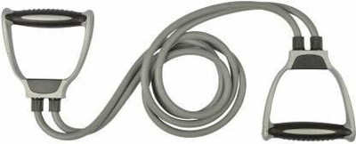 ResiFit Double Toning Tube Full Body Home Gym Resistance [Color May Vary] Resistance Tube(GRAY)