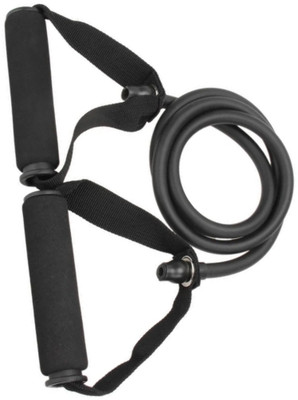 KITRON Heavy-Resistance Tube for Strength Training – Home & Gym Exercise Band Resistance Tube(Black)