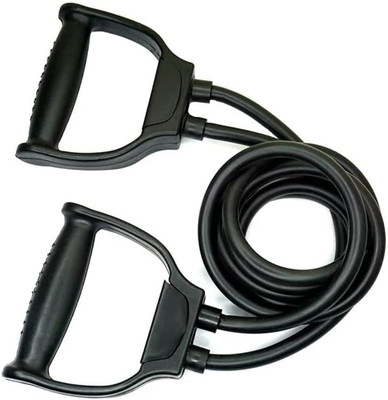 AAPKA APNA ONLINE BAZAAR FITNESS TONING TUBE _ BLACK Resistance Tube(Black)