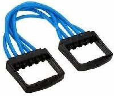 Ample Wings Chest Expander with Silicone Rubber 5 Spring Exerciser Resistance Tube(Blue)