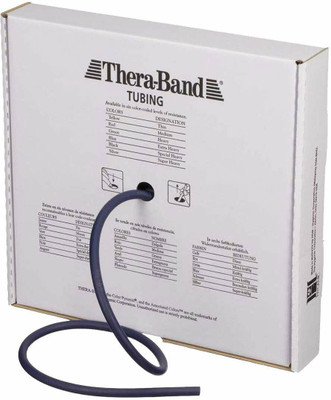 Theraband Latex Exercise Tubing, Heavy 25FT Resistance Tube(Blue)