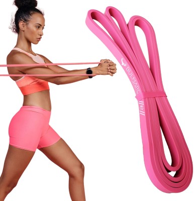 Bulmarc Hot Pink Light Pull Up Assist Resistance Band (7-15 kgs) Resistance Tube(Pink)