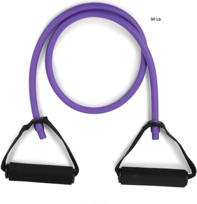 Fitcozi Toning Tube for Home & Gym Workout Multipurpose Resistance Tube(Purple)
