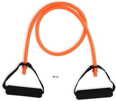 Fitcozi Training, Physical Therapy, Home Workouts Exercise Tube Resistance Tube(Orange)