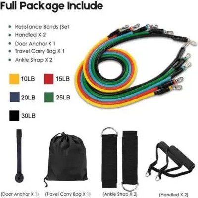 ALORNIS Resistance Bands Set for Exercise(Multicolor) Resistance Tube(Multicolor)