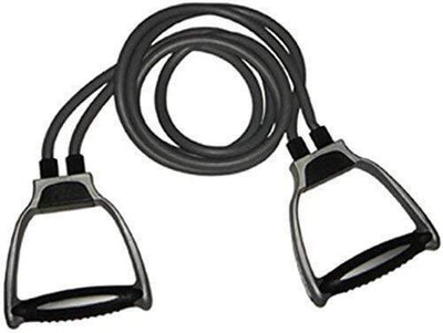 FlexCore Double Toning Tube Full Body Home Gym Resistance Tube Resistance Tube(Black)