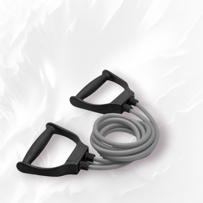 Aoriyon SH-8HF Pull Rope Fitness Rope Rubber Bands (GREY) Resistance Tube(Mulicolour)