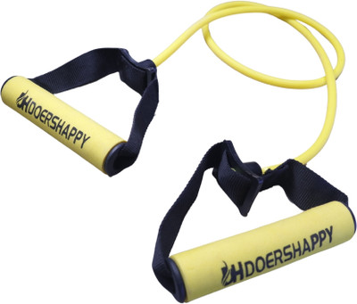 DOERSHAPPY Heavy-Duty Yellow Resistance Tube – Full-Body Strength Trainer Resistance Tube(Yellow)