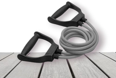 SRD HS-DU Double Toning Fitness Pulling Rop Resistance Tube Resistance Tube(Mulicolour)