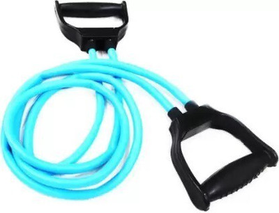 Avomaa Pull Rope Double Stretching Tube Latex Fitness Band Toning Tube@038 Resistance Tube(Multicolor)