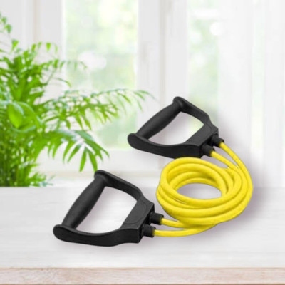 SRD NC-J2-S Double Toning Resistance Heavy Quality(BLACK YELLOW) Resistance Tube(Yellow)