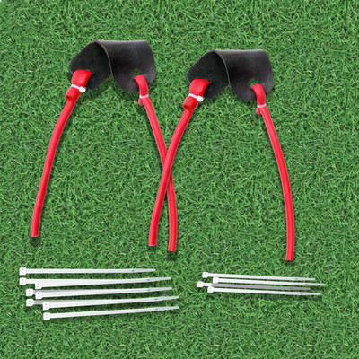 NihaRika Collections DIY Slingshot Rubber Tube Set | Gulel Repair Kit | Pack of 2 Accessories Resistance Tube(Red)