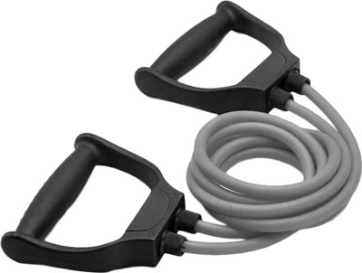 swift fitness Double Toning Tube Resistance Band Resistance Tube(Grey)