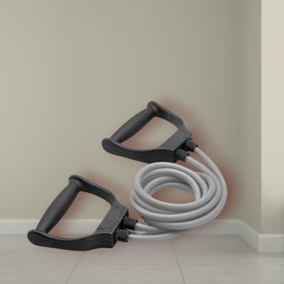 SRD NHS-I Heavy Bands Thera Men Women Resistance(Grey) Resistance Tube(Mulicolour)