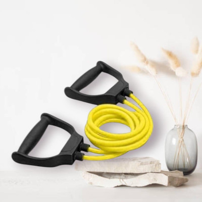 SRD KJ0-FN Double Toning Resistance Heavy Quality(BLACK YELLOW) Resistance Tube(Yellow)