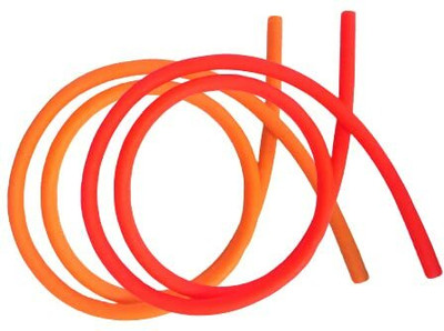 grenfel Latex Tube for Archery 4 Pcs Slingshot OR catapult (10mm Breath Length 80 cm) Resistance Tube(Multicolor)