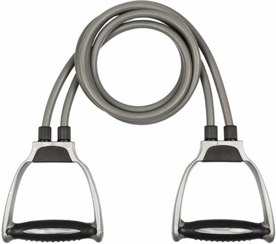 aavoam Double Rope Toning Tube Resistance Tube(Multicolor)
