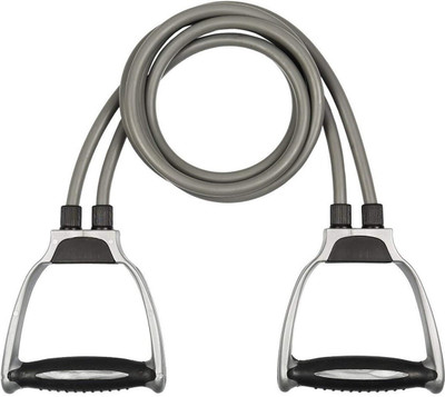 aavoam Double Toning Resistance Heavy Quality Pull Rope Elastic Rubber Exercise Band Resistance Tube(Multicolor)