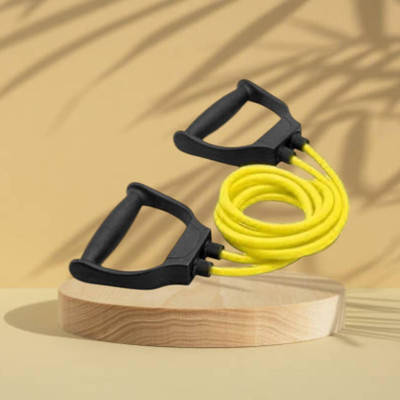 SRD JH0-SU7D elasticity toning rope gym home (BLACK YELLOW) Resistance Tube(Yellow)