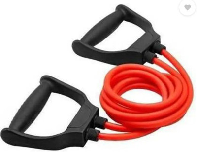 womenworld UNISEX Double Toning Exercise & Stretching Band For Workout Resistance Tube Red Resistance Tube(Red)