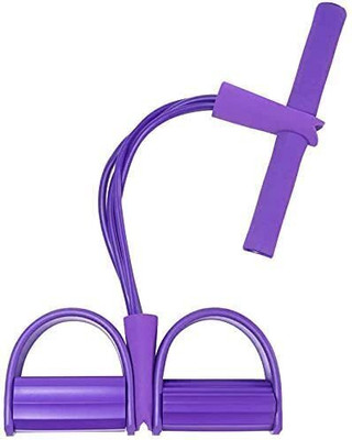 K2J Exercise 4-tube yoga pedal pull Puller Resistance Band, Crossfit Exercise Resistance Tube(Multicolor)
