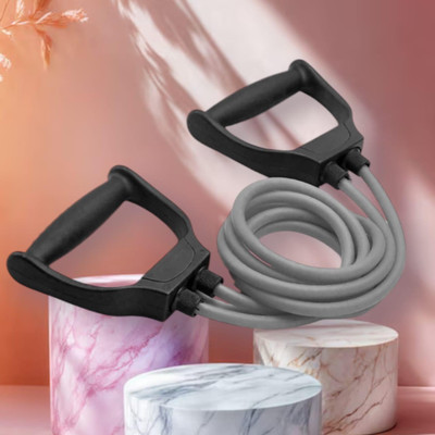 SRD 08U-HG Pull Rop Rubber Bands for Fitness Exercise Tube Resistance Tube(Mulicolour)