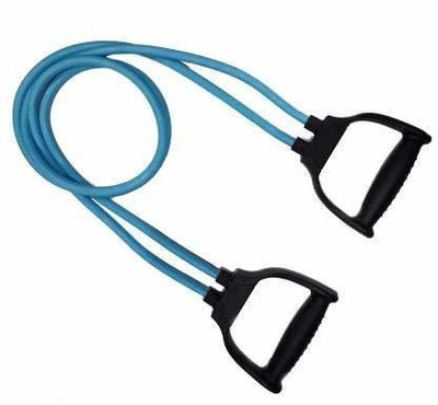 Fitfun IXX-56-LO-Heavy Quality Pull Rope Elastic Rubber Exercise Band for Stretching Resistance Tube(Dense Blue)