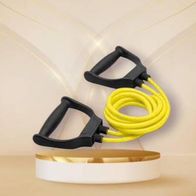 Aoriyon DU9R-RH Double Toning Resistance Heavy Quality(BLACK YELLOW) Resistance Tube(Yellow)