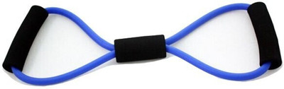 Avomaa Pull Rope Double Stretching Tube Latex Fitness Band Toning Tube@683 Resistance Tube(Blue)