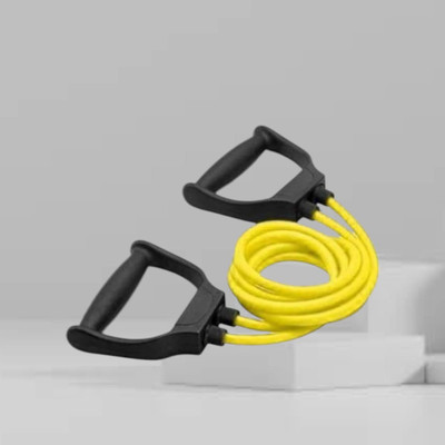 Aoriyon HID-7F toning tube exerciser home gym(BLACK YELLOW) Resistance Tube(Yellow)