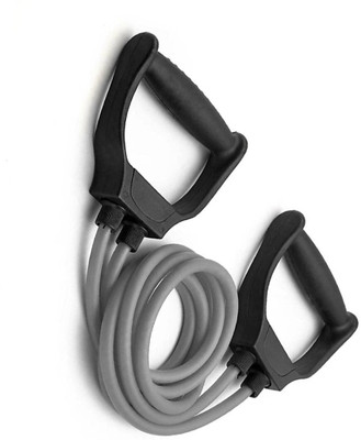 DuraTube Double Toning Tube Exercise Resistance Stretching Tube Gym Exercise Equipment Resistance Tube(Gray)