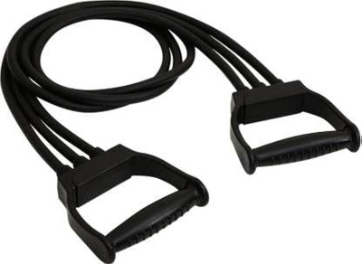 Fitcozi Resistance Tube Black Triple Toning Resistance Tube Resistance Tube(Black)