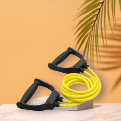 Aoriyon JH-7DV toning tube exerciser home gym(BLACK YELLOW) Resistance Tube(Yellow)