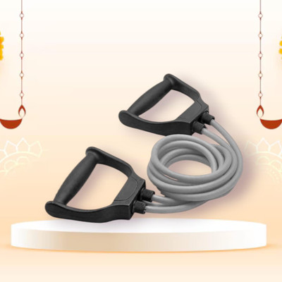 Aoriyon FS-DY Toning Double,Tube for Exercise, Muscle Resistance Tube(Mulicolour)