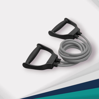 Aoriyon DH9-PDHJ Toning Tube Exercise & Stretching Resistance(Grey) Resistance Tube(Mulicolour)