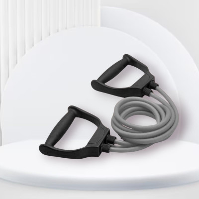 Aoriyon KJ9-DH9 Toning Tube Exercise & Stretching Resistance(Grey) Resistance Tube(Mulicolour)